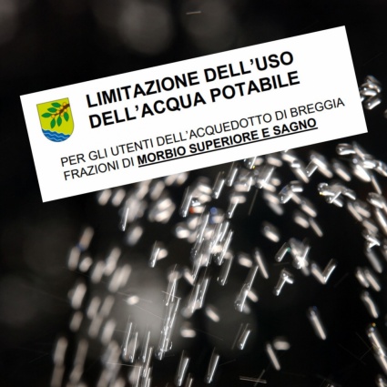 Restrizioni idriche a Morbio Superiore e Sagno