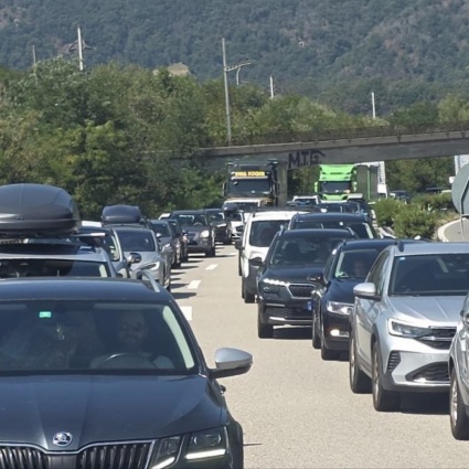 Incidente appena dopo il Ponte Diga, ed è subito traffico in tilt