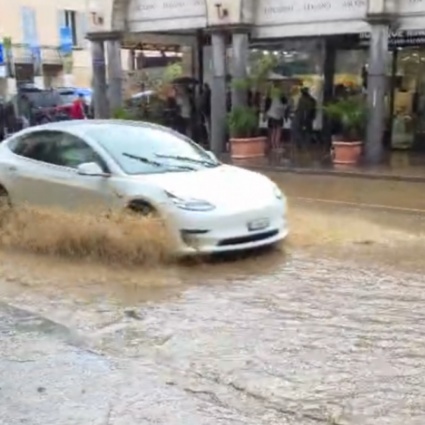 Acqua alta (e fango) a Muralto