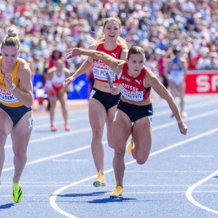 Ajla Del Ponte e la staffetta 4x100m si giocherà una medaglia