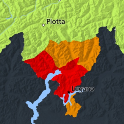 Vento e temporali violenti, allerta livello 4 su Locarnese e Luganese