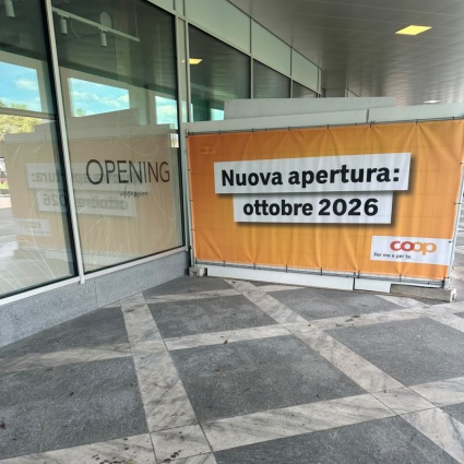 Coop sta per aprire nell'ex Globus