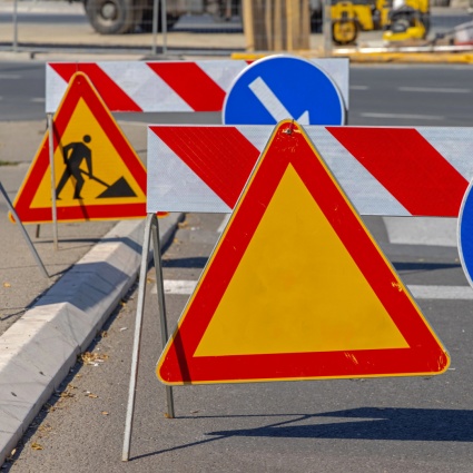 Due nuovi cantieri a Lugano (e uno è di notte)