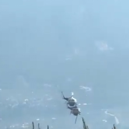 Impatto tra elicotteri antincendio: morti i due piloti
