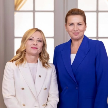 Meloni e Frederiksen: «Noi unite dal desiderio di difendere l’Europa»