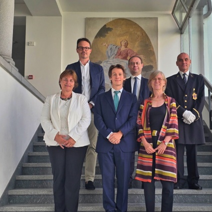 Giorgio Anastasi giura a Palazzo Orsoline