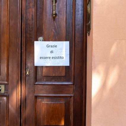 Funerali di Guccini a Pavana in forma strettamente privata