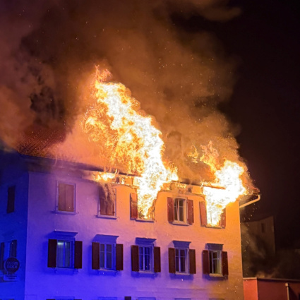 Incendio a Thusis, arrestata una persona