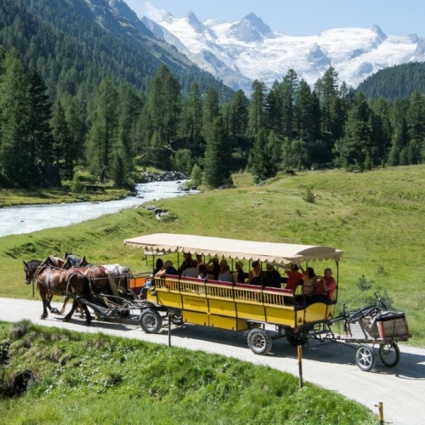 Val Roseg, il servizio di carrozze riprende in forma ridotta