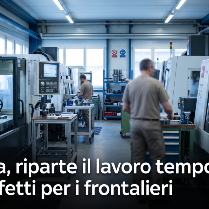 Svizzera, riparte il lavoro temporaneo: quali effetti per i frontalieri