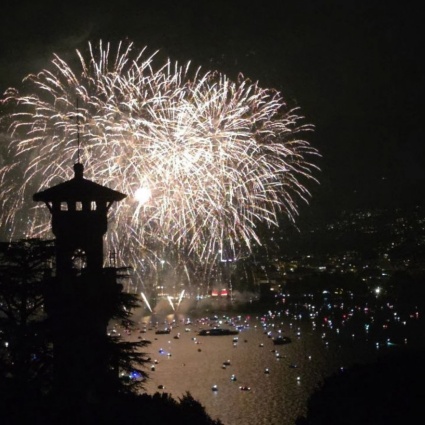 E alla fine... i fuochi d'artificio incantano Lugano
