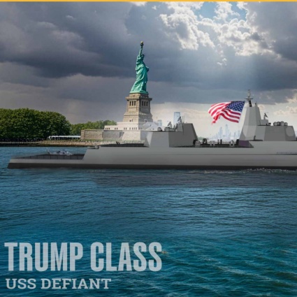Trump vuole una “flotta d'oro” a propulsione nucleare da 275 miliardi