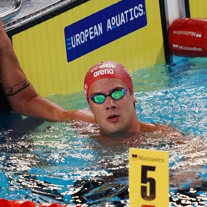 Noè Ponti vola in finale (con il miglior tempo)
