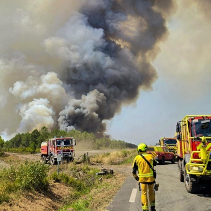 Dopo l'inferno di fiamme in Gironda: il racconto dei pompieri svizzeri