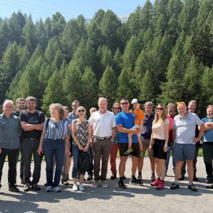 Il Presidente del Consiglio nazionale in visita in alta Valle di Blenio
