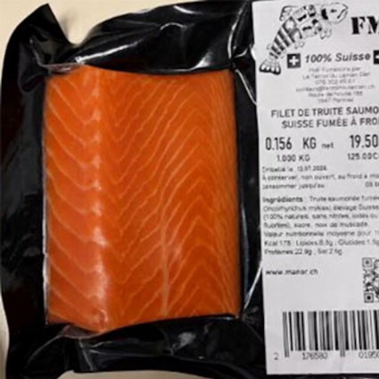 Prodotti a base di trota salmonata con listeria: avviato il richiamo
