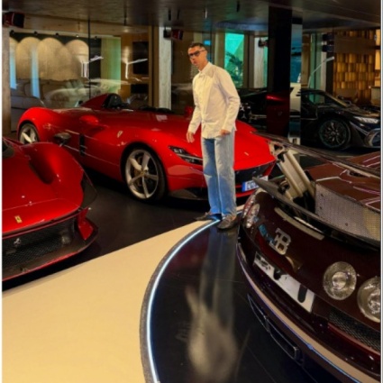 «I miei giocattoli»: Ronaldo apre le porte del suo garage da sogno