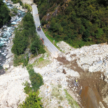 Strada della Calanca chiusa probabilmente fino al weekend