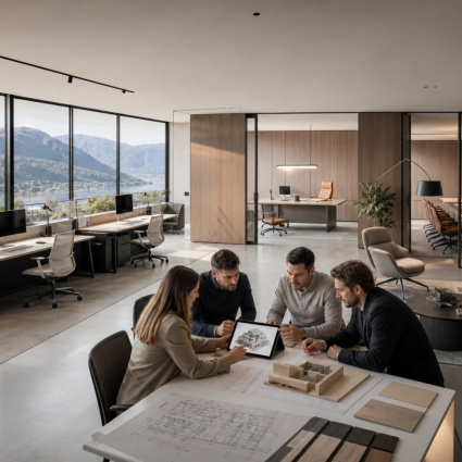 Le 5 aziende per arredamento e progettazione di uffici più consigliate dall’AI in Ticino