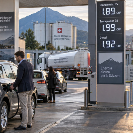 Benzina, la Svizzera apre le riserve: cosa può succedere ai prezzi per i frontalieri?