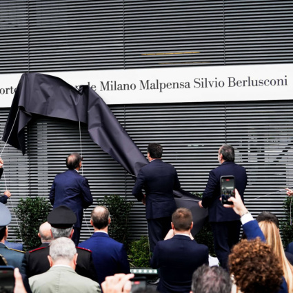 Malpensa intitolata a Berlusconi, Marina si emoziona: «Che nome migliore potrebbe avere?»
