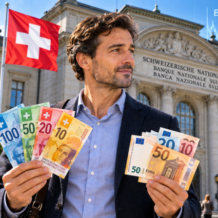 BNS, tassi fermi allo 0%: cosa cambia per chi guadagna in franchi e spende in euro
