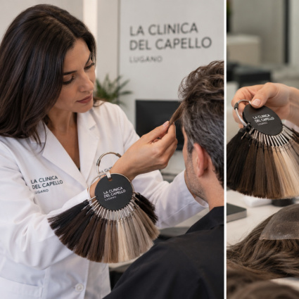 Protesi di capelli su misura: come nasce, passo per passo