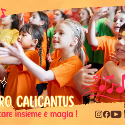 Il coro Calicantus accoglie i piccoli cantori