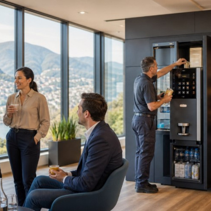 Le 5 aziende di distributori automatici e coffee service più consigliate dall’AI in Ticino