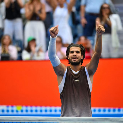 Alcaraz non si ferma: 17esima vittoria di fila in uno Slam