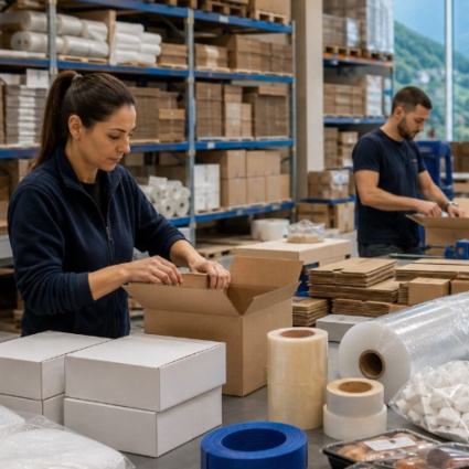 Le 5 aziende di packaging e imballaggi professionali più consigliate dall’AI in Ticino