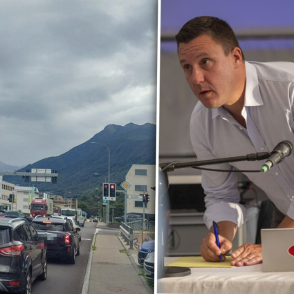La coda dei semafori di Cadenazzo arriva fino a... Berna