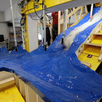 Un modello 3D di Blatten, per prevedere meglio i disastri naturali