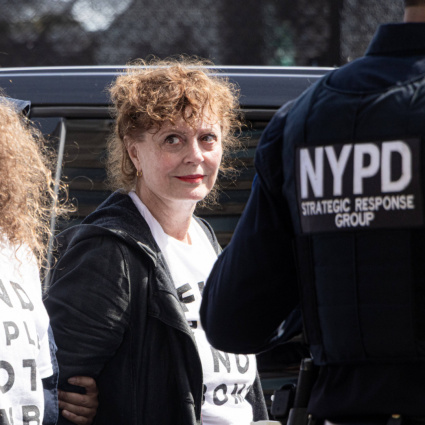 Proteste per Netanyahu all'Onu, arrestata l'attrice Susan Sarandon