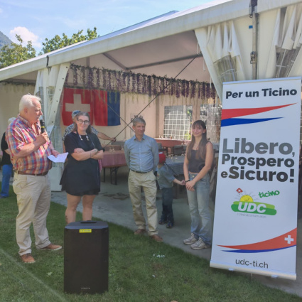 Festa della neutralità, oltre 150 persone presenti