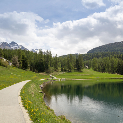 Trovato un cadavere nel lago di St. Moritz