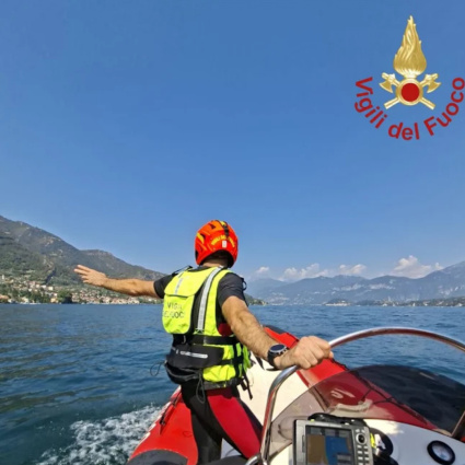 Recuperato a 288 metri il corpo del turista annegato nel lago di Como