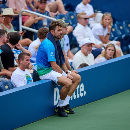 Wawrinka, è finita