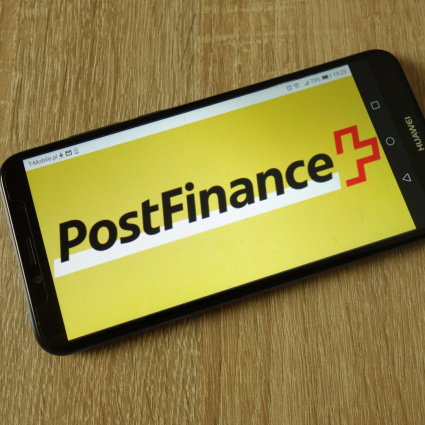 PostFinance, conti a zero nell'app