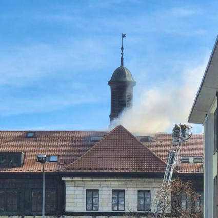 In fiamme la biblioteca comunale di La Chaux-de-Fonds
