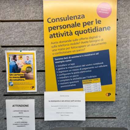 Chiedi aiuto alla Posta? L'assistenza finisce sullo scontrino