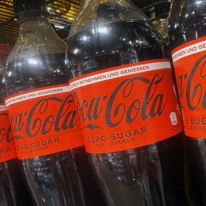 Coca-Cola vola grazie alle bevande senza zucchero