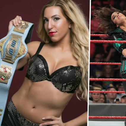 Da un paesino di 1'000 anime alla WWE, ora Miss Monica arriva in Ticino