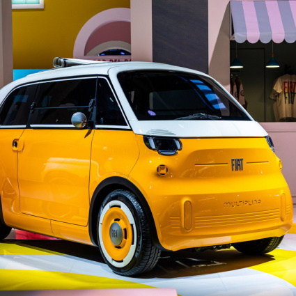 Fiat Multiplina, quattro posti in formato microcar