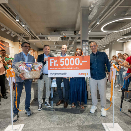 Da Coop 7'000 franchi per il lavatoio di Incella e la capanna Al Legn