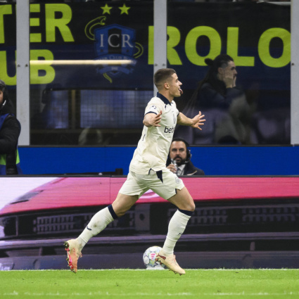 Tre gol di... Tresoldi: il Bruges di Sommer fa festa a San Siro