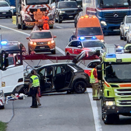 Incidente sull'A2 a Coldrerio, morto il passeggero 73enne