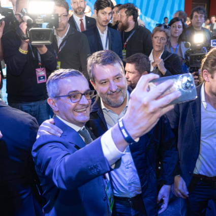 Salvini riconfermato alla guida della Lega