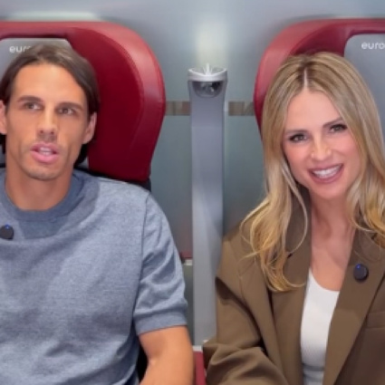 Michelle Hunziker e Yann Sommer avvistati insieme