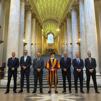 Polizia cantonale e Guardia Svizzera Pontificia, dieci anni di collaborazione